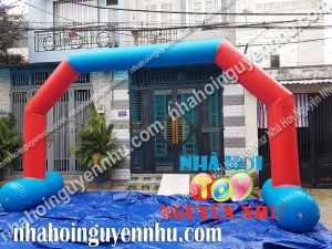 Cổng chào ép hơi - đồ chơi bơm hơi dưới nước 001a